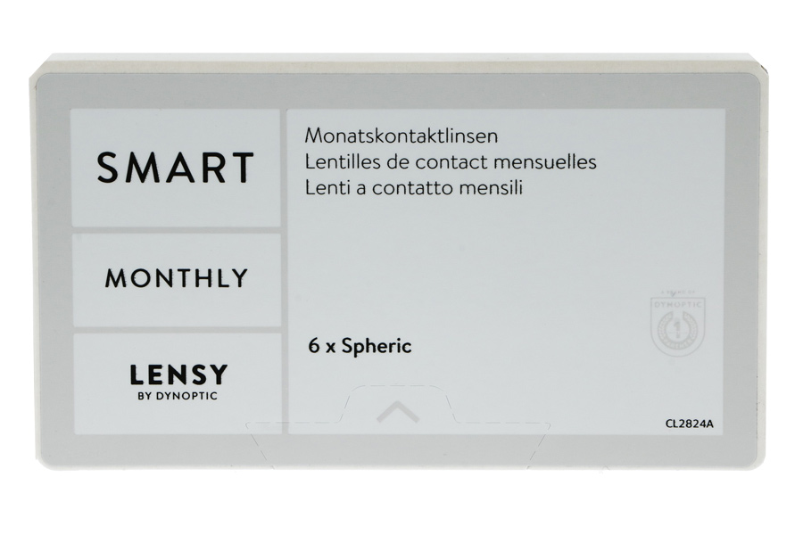 Sphärische Kontaktlinsen Lensy Monthly Smart Spheric 6 Monatslinsen