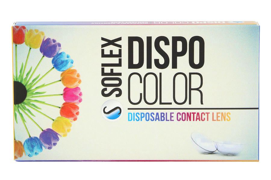 Farbige Kontaktlinsen ohne Stärke Dispo Color