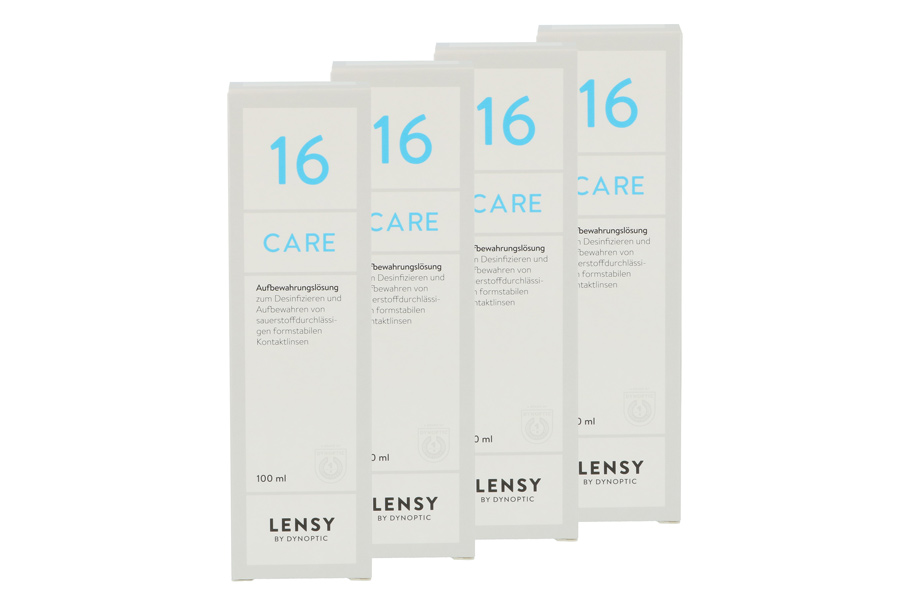 Sparpakete Linsenmittel Lensy Care 16 4 x 100 ml Aufbewahrungslösung