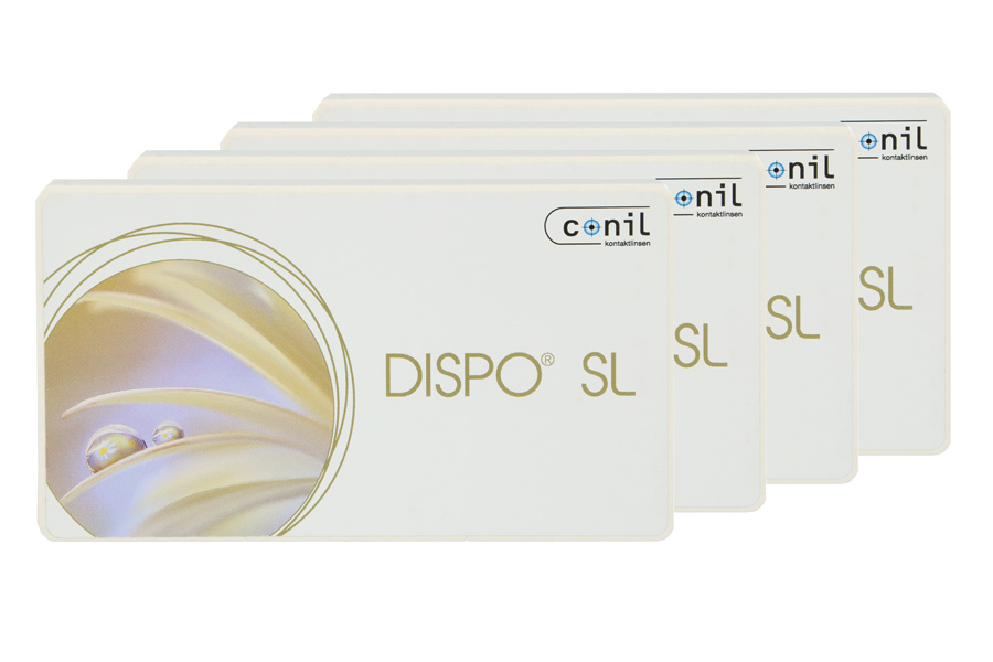 Sphärische Kontaktlinsen Dispo SL 4 x 6 Monatslinsen