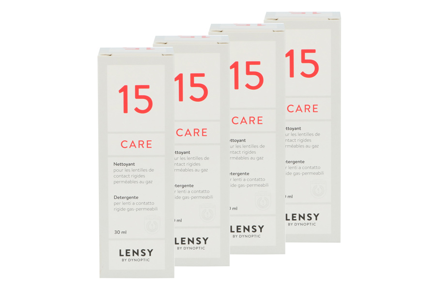 Sparpakete Linsenmittel Lensy Care 15 4 x 30 ml Kontaktlinsenreiniger