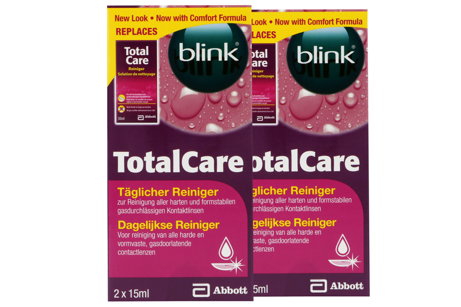 Sparpakete Linsenmittel Total Care Reinigung 2 x 2 x 15 ml