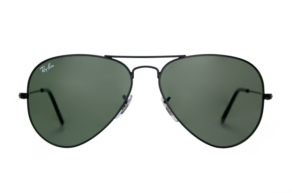 Brillenmarken Ray-Ban 3025 Aviator L2823 Green Sonnenbrille