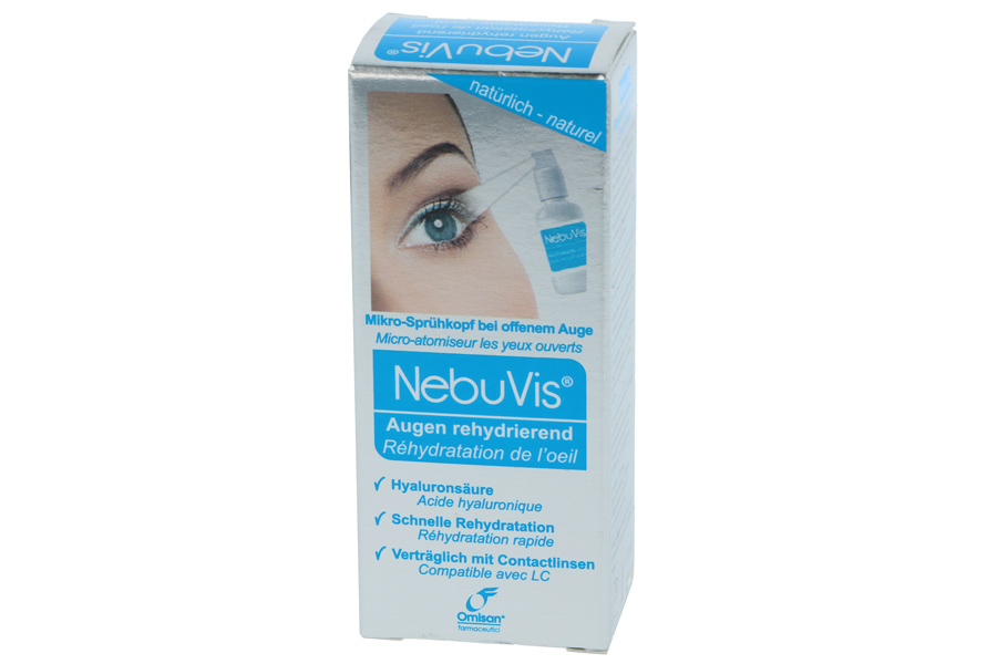 Pflegemittel NebuVis Augen rehydrierend 10 ml Augenspray