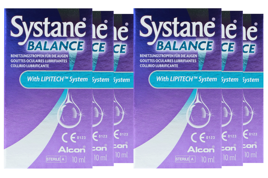 Pflegemittel Systane Balance 6 x 10 ml Augentropfen