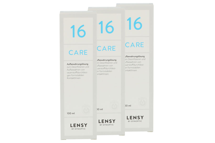 Sparpakete Linsenmittel Lensy Care 16 3 x 100 ml Aufbewahrungslösung