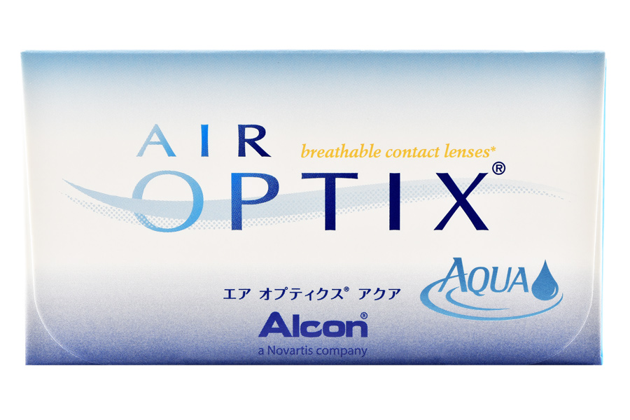 Sphärische Kontaktlinsen Air Optix Aqua 6 Monatslinsen