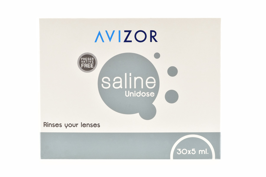 Pflegemittel Avizor Saline Unidose 30 x 5 ml Kochsalzlösung