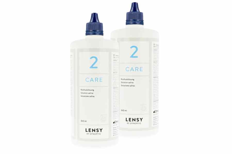 Sparpakete Linsenmittel Lensy Care 2 2 x 360 ml Kochsalzlösung