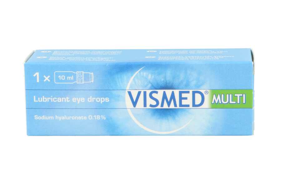 Augentropfen ohne Konservierungsmittel Vismed Multi 10 ml Benetzungslösung Augentropfen