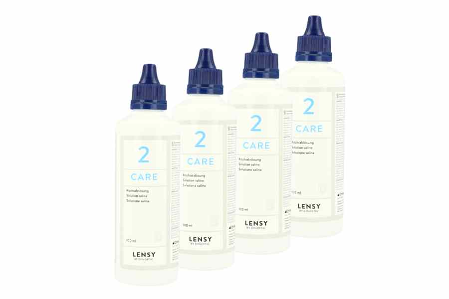 Sparpakete Linsenmittel Lensy Care 2 4 x 100 ml Kochsalzlösung