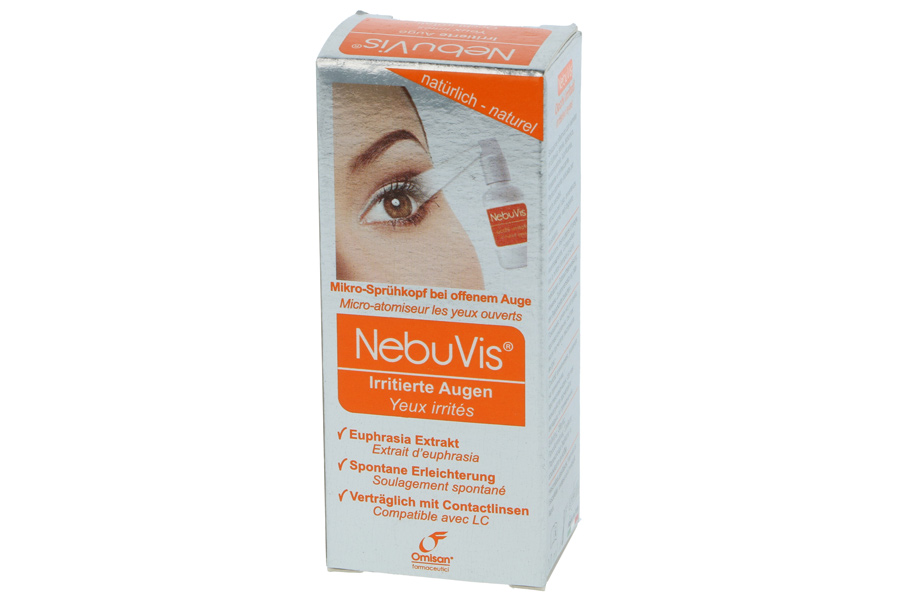 Pflegemittel NebuVis Irritierte Augen 10 ml Augenspray