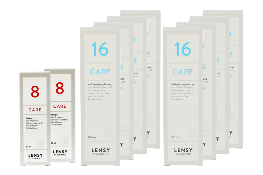 Sparpakete Linsenmittel Lensy Care 8 + Lensy Care 16 Kombi-Sparpaket