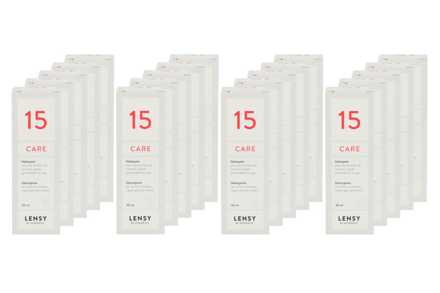 Sparpakete Linsenmittel Lensy Care 15 20 x 30 ml Familien-Super-Sparpaket Kontaktlinsenreiniger