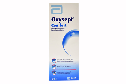 Pflegemittel Oxysept Comfort 240 ml Peroxid-Lösung