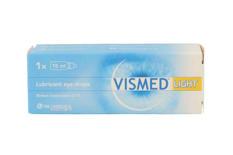Pflegemittel Vismed Light 15 ml Benetzungslösung Augentropfen