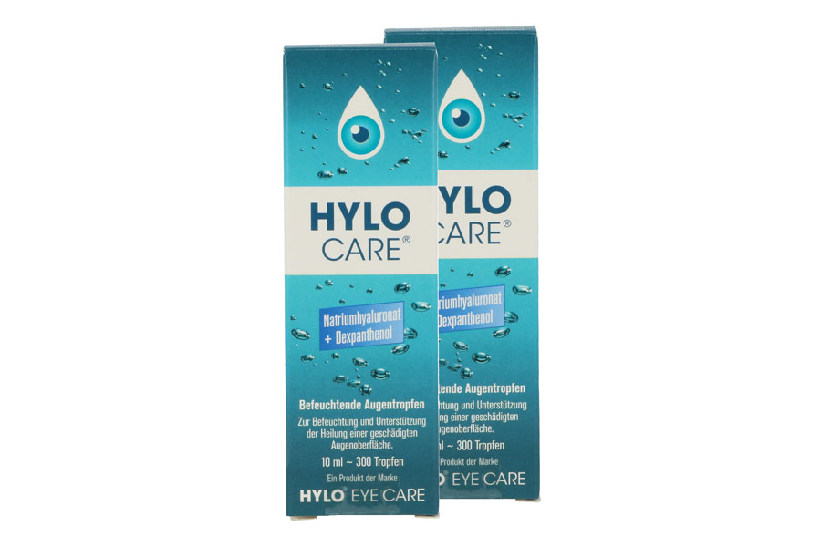 Augentropfen ohne Konservierungsmittel Hylo-Care 2 x 10 ml Augentropfen