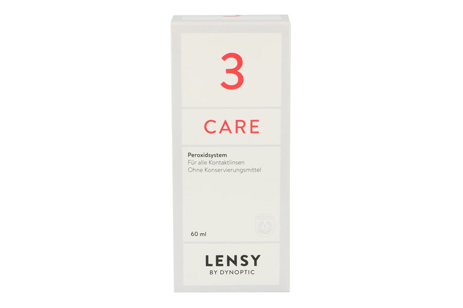 Pflegemittel Lensy Care 3 1 x 60 ml Peroxidlösung