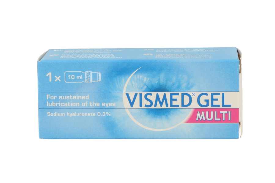 Augentropfen ohne Konservierungsmittel Vismed Gel Multi 10 ml Benetzungslösung - Augentropfen-Gel