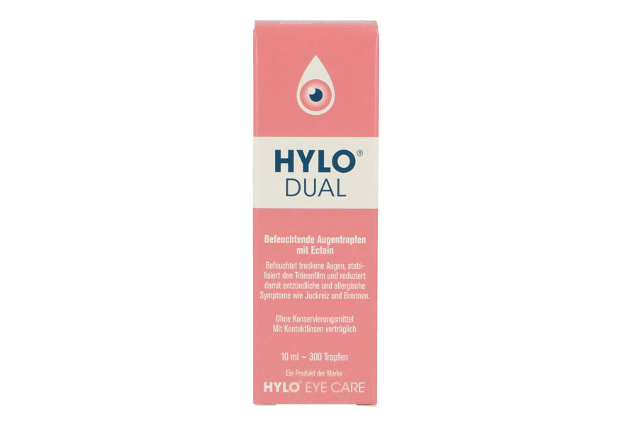 Augentropfen ohne Konservierungsmittel Hylo-Dual 10 ml Augentropfen