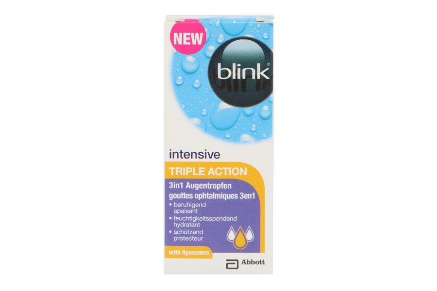 Pflegemittel blink intensive Triple Action 10 ml Augentropfen