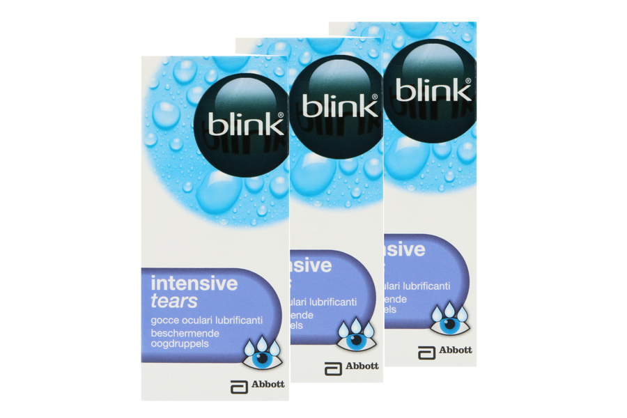 Augentropfen ohne Konservierungsmittel blink intensive tears 3 x 10 ml Augentropfen