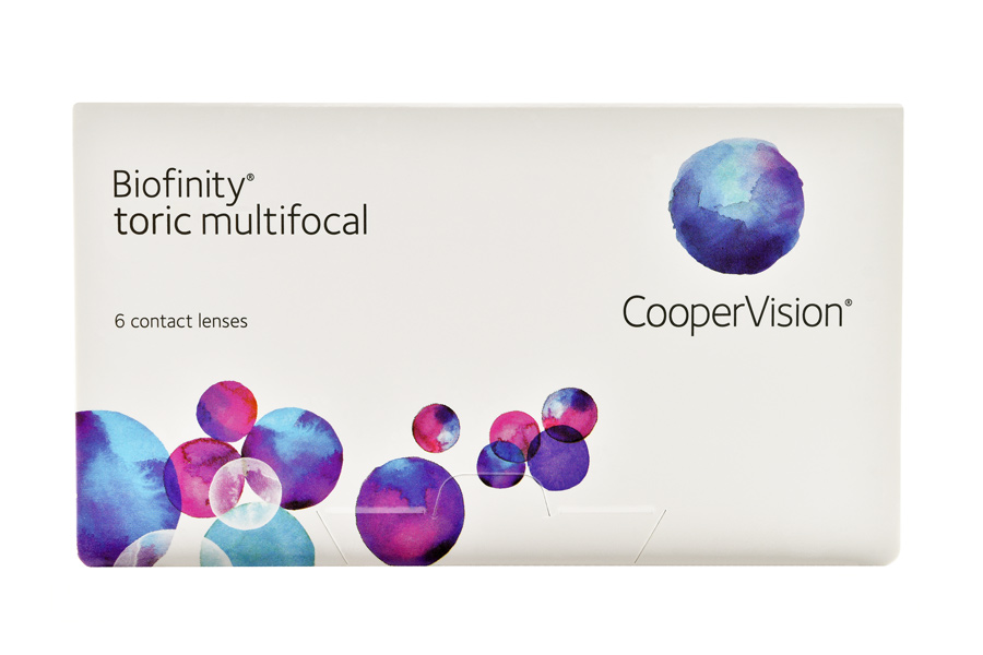 Monatslinsen Biofinity toric multifocal 6 Monatslinsen von Cooper Vision
